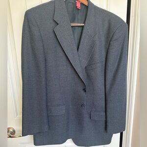 RBM Collection Navy Houndstooth Jacket